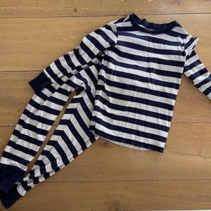 gap striped pjs